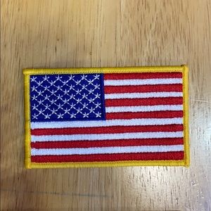 USA flag patch